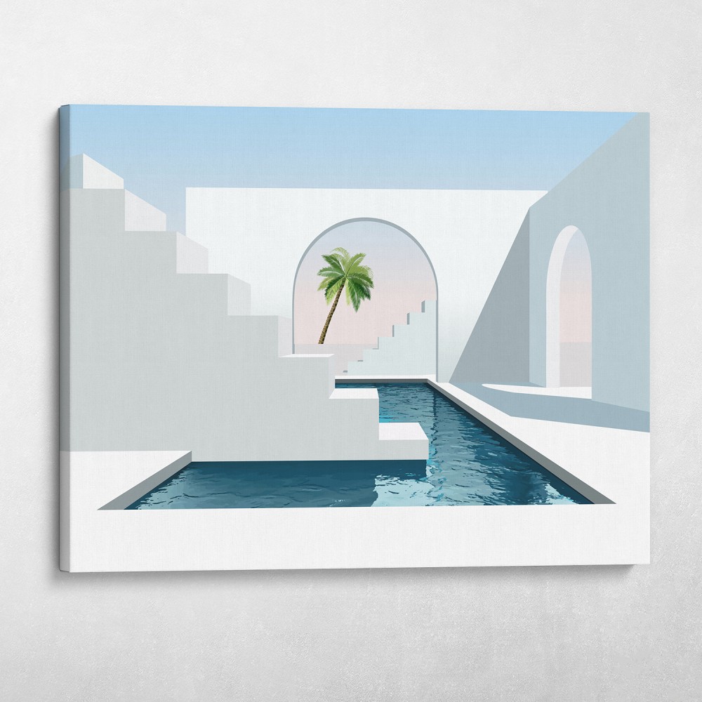 Modern White Architecture 2 (Landscape)