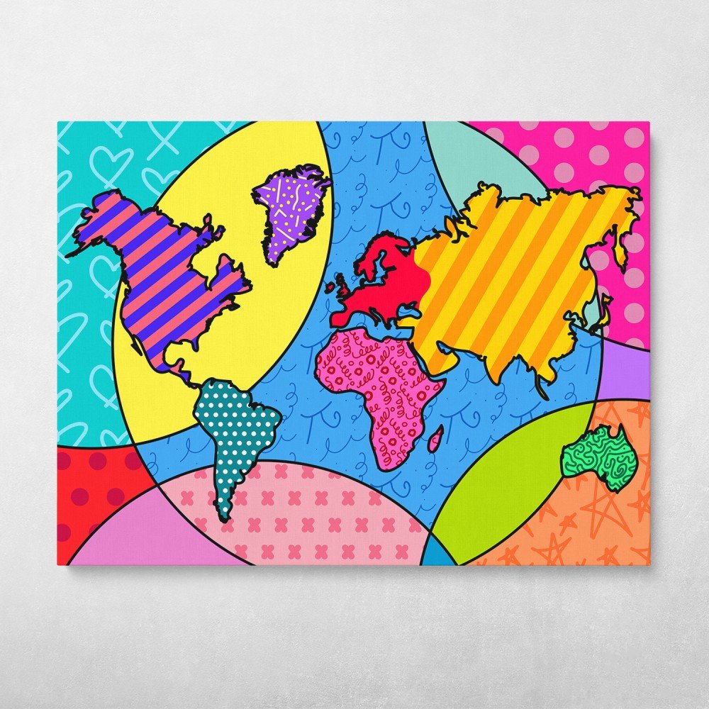 Pop World Map Pop World Map