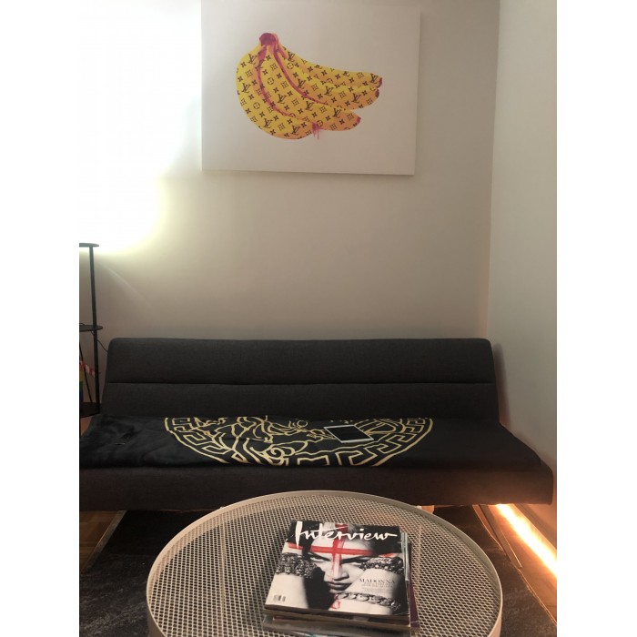 Louis Vuitton Bananas  Pop art canvas, Fashion wall art, Fashion